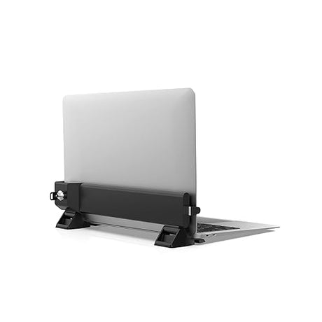 Folding Laptop Mount – Locking and Folding Security Laptop Desk Mount That Secures Laptops with Cable and Key Lock Mechanism (LT-LFSDM)