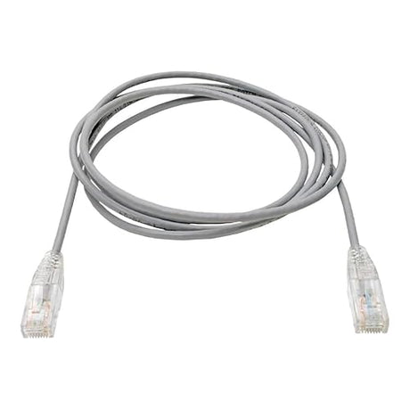 TRIPP LITE Cat6 Gigabit Patch Cable Snagless Utp RJ45 Molded Slim, 6', Gray (N201-S06-GY)