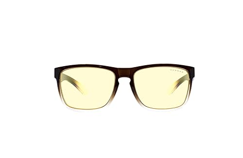 GUNNAR - Premium Premium Gaming and Computer Glasses - Blocks 65% - 98% Blue Light - Intercept Blue Light Blocking-intercept Latte/Fade