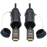 Tripp Lite HDMI Fiber Active Optical Cable Armored Hooded 4K 60Hz M/M 70M (P568FA-70M-WR)