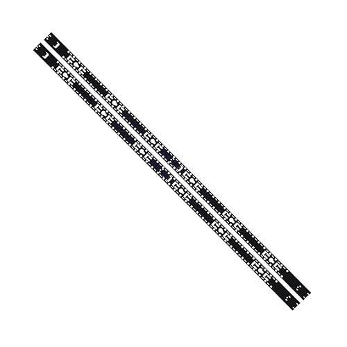 Tripp Lite Rack Enclosure Vertical Equipment Management Bars for Additional Cable Management and 0U Vertical PDUs, 48U Rack Mount, Single-Width, 1 Pair, 5-Year Warranty (SRVRTBAR48SGL)