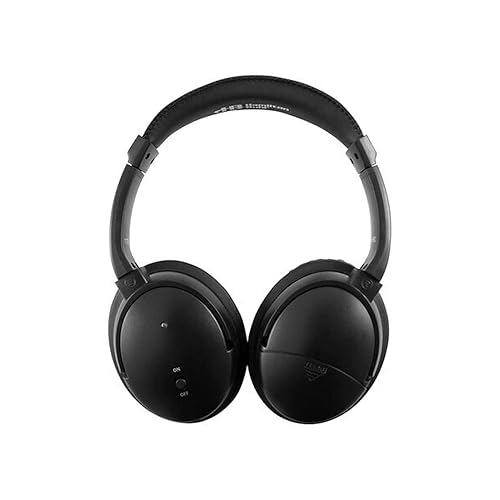 HamiltonBuhl Deluxe Active Noise-Cancelling Headphones with Case