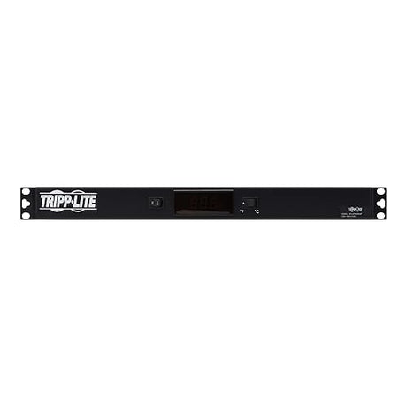 Tripp Lite Blanking Panel with Digital Temperature Sensor, 1U Rack Panel, Front Panel LCD for Network Racks (SR1UPNLTEMP)
