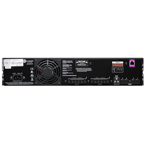 Crown Audio CDi DriveCore Series 4-Channel 300W Professional Power Amplifier, Analog Input