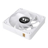 Thermaltake CT120 EX ARGB Reverse PC Cooling Fan White (3-Fan Pack), Magnetic Connection, 5V Motherboard Sync, 16.8 Million Colors 9 Addressable LEDs, 120 mm Case/Radiator Fan, CL-F194-PL12SW-A