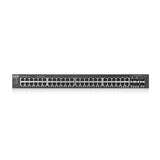 Zyxel 44-Port Gigabit Ethernet Layer 2 Managed Switch with 4 Gigabit Combo Ports + 2 SFP and Hybrid Cloud Mode [GS2220-50]