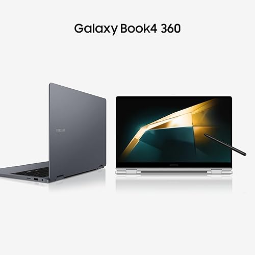 Samsung Galaxy Book4 360 Laptop, 15.6, Intel i7, 16GB RAM, 512GB Storage - Moonstone Gray Intel i7 512GB Galaxy Book4 360