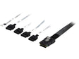 Intel Sas/sata Data Transfer Cable - Sas/sata For Network Device - Sff-8087 Mini-sas - 4 X Sata