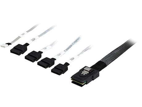 Intel Sas/sata Data Transfer Cable - Sas/sata For Network Device - Sff-8087 Mini-sas - 4 X Sata