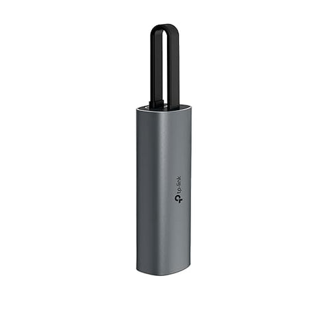 TP-Link USB Type-C to 2.5 Gigabit Ethernet Adapter (UE302C) - Aluminum Alloy Case Plug & Play Compatible with Windows macOS iPadOS Chrome OS Linux and iOS Plug & Play| Type-C to 2.5 Gigabit Ethernet Network Adapter