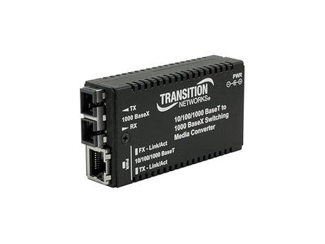 Transition Networks Mini Gigabit Ethernet Media Converter