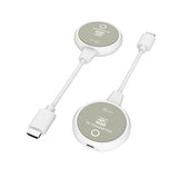 j5create ScreenCast 4K Wireless HDMI Transmitter and Receiver, Wireless HDMI Extender, Support 4K30Hz / 1080p60Hz, 2.4/5GHz, for Laptop/PC/Player to HDTV/Projector (JVAW75)