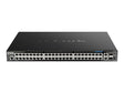 D-Link 52-Port PoE Switch, Gigabit Ethernet Layer 3 Stackable Smart-Managed, 44x PoE (370 Watt), 4X 2.5GBase-T PoE, 2X 10GBase-T, 2X 10G SFP+ Ports (DGS-1520-52MP)