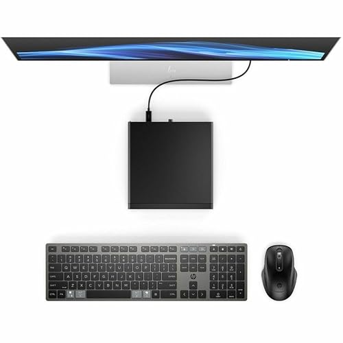 HP EliteDesk 8 G1a Desktop Computer - AMD Ryzen AI 7 350-32 GB - 512 GB SSD - Mini PC - Jack Black - AMD Chip - Windows 11 Pro - AMD Radeon 860M Graphics DDR5 SDRAM - English Keyboard - IEEE 802.11b