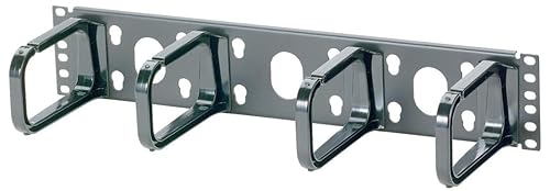 Panduit CMPHH2 Horizontal Cable Management D-Ring, Black