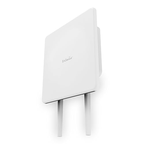 EnGenius [EOC655-C23] Broadband Outdoor 5GHz Dual Radio 2x2 802.11ax Access Point with Integrated 23dBi Panel Antenna and Two N-Type Connectors