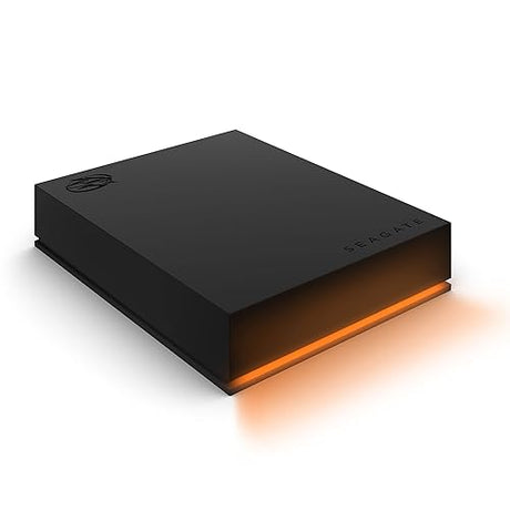 Seagate STKL2000400 FireCuda Gaming 2TB External USB 3.2 Gen 1 Hard Drive RGB LED Lighting