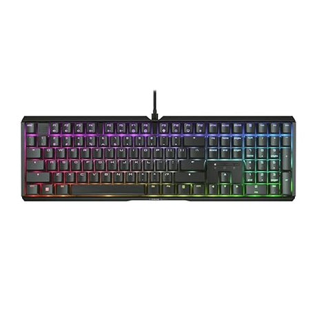 CHERRY XTRFY MX 3.1 Mechanical Wired Gaming Keyboard | New MX2A Switches (Black, MX2A Silent Red)