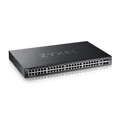 Zyxel 48-Port Gigabit Switch | Nebula Cloud Managed/L3 Access | 6X 10G Uplink (2X Copper + 4X SFP+) [XGS2220-30]