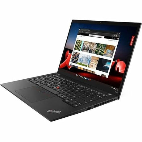 Lenovo ThinkPad T14s Gen 4 21F8004KUS 14" Notebook - WUXGA - 1920 x 1200 - AMD Ryzen 5 PRO 7540U Hexa-core (6 Core) 3.20 GHz - 16 GB Total RAM - 16 GB On-Board Memory - 256 GB SSD - Deep Black