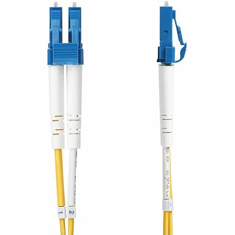 StarTech.com 50m (164ft) LC to LC (UPC) OS2 Single Mode Duplex Fiber Optic Cable, 9/125, 100G, LSZH Fiber Jumper Cord 164 ft / 50 m LC to LC