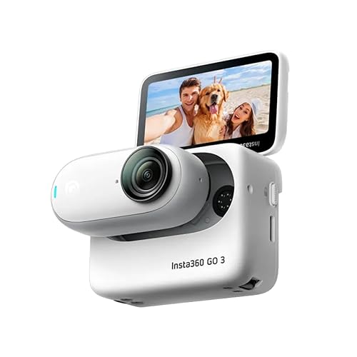 Insta360 GO 3S 4K Standard Edition Action Camera - White Arctic, 128GB