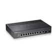 Zyxel 8-Port Gigabit Ethernet Layer 2 Managed Switch - Fanless Design with 2 Gigabit Combo Ports and Hybrid Cloud Mode [GS2220-10] GS2220-10-US0101F