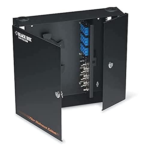 Fiber Enclosure - Wallmount, Locking, 4-Slot, 45 Day Standard Return Policy