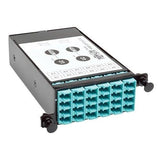 Tripp Lite 40Gb to 10Gb Breakout Cassette - 12-Fiber OM4 MTP/MPO to LC (x2) 12-Fiber OM4 MTP/MPO to (x12) LC