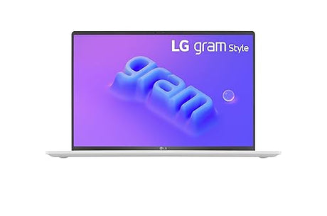 LG Gram Style 16'' Ultra-Lightweight with 16:10 OLED Display and Intel® Evo 13th Gen. Processors, 16GB LPDDR5, 512GB SSD, Dynamic White 16 16GB 512GB