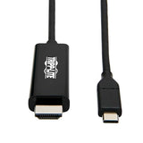Tripp Lite USB C To HDMI M/M 9 Ft Black Adapter Ca
