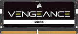 CORSAIR Vengeance SODIMM DDR5 RAM 16GB (1x16GB) 4800MHz CL40-40-40-77 1.1V Intel AMD Laptop Notebook Memory - Black (CMSX16GX5M1A4800C40) 4800MHz 16GB (1x16GB)