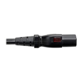 Tripp Lite Hospital-Grade Computer Power Cord (Nema 5-15P to C13), Locking C13 Connector, 10A, 125V, 18AWG, 10 ft. (P006-L10-HG10)