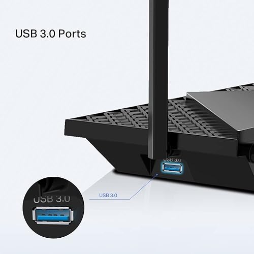 TP-Link AX5400 WiFi 6 Router (Archer AX72 Pro) - Multi Gigabit Wireless Internet Router, 1 x 2.5 Gbps Port, Dual Band, VPN Router, OFDMA, MU-MIMO, USB Port, WPA3, Compatible with Alexa WiFi 6 |AX5400 w/ 2.5Gbps Port