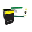 Lexmark High Yield Yellow Return Program Toner Cartridge for US Government, 3000 Yield (70C0HYG)