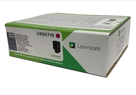 Lexmark 24B6718 XC4140 XC4150 Toner Cartridge (Magenta) in Retail Packaging