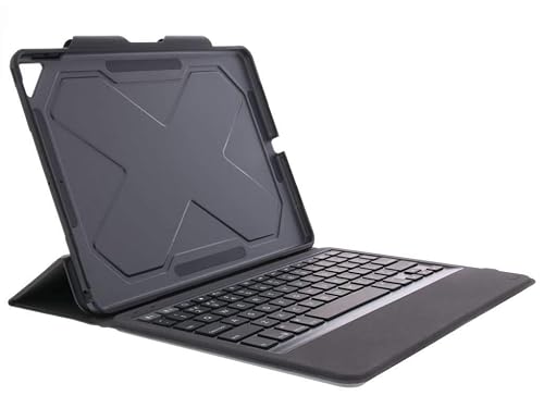 ZAGG 7 Color Backlit Case and Bluetooth Keyboard for 2017 Apple iPad Pro 10.5 and 2019 iPad Air 10.5 - Black, ID9RMK-BB0