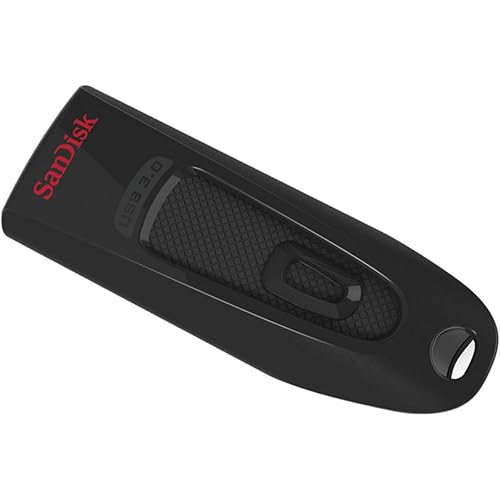 Sandisk Ultra USB Flash Drive, 256 GB, Black (SDCZ48-256G-A46)