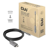 USB-C Gen2 to HDMITM 4K120Hz 8K60Hz HDR10+ with DSC1.2 Cable M/M 9.84ft Black Cable M/M 3m / 9.84ft