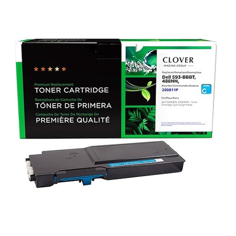 CIG 200811P Remanufactured Cyan High Yield Toner Cartridge for Dell C2660