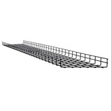 Tripp Lite Wire Mesh Cable Tray Management Organization, Ideal for Industrial & Data Centers, 10 Pack, 12 inches x 2 inches x 10 Feet / 300 x 50 x 3000 millimeters, 5-Year Warranty (SRWB12210STR10)