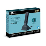 TP-Link AXE5400 WiFi 6E USB Adapter for Desktop PC (Archer TXE70UH) Tri-Band Wireless Network Adapter, Ultra-Low Latency, MU-MIMO, OFDMA, Refined Security, WPA3, Supports Windows 11/10 AXE5400, Wi-Fi 6E - Newer Model