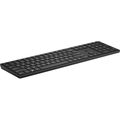 HP 455 Programmable Wireless Keyboard - Wireless Connectivity - Radio Frequency - 2.40 MHz - QWERTY Key Layout - Up to 20 Months Battery Life