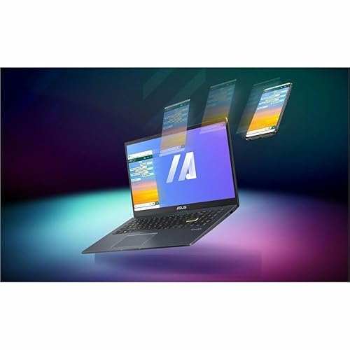 ASUS 15.6” Vivobook Go Slim Laptop, Thin & Portable for Student Study, Intel Dual Core N4500, 4GB RAM, 128GB SSD, Windows 11, Star Black, L510KA-ES04 Duo Core | 128GB
