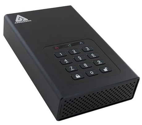 Apricorn Aegis Padlock 2 TB DT 256-bit Encrypted USB 3.0 Hard Drive (ADT-3PL256-2000 ) 2TB