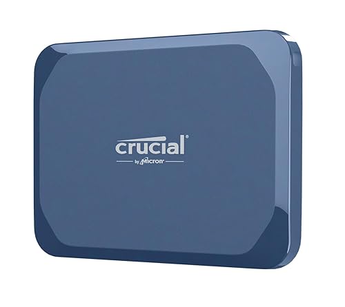 Crucial X10 External SSD 6TB USB3.2 / Type-C Max Read Speed 2,100MB/s Crucial Portable SSD CT6000X10SSD9
