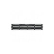 Panduit DP48688TGY Category-6 48-Port Flat Punchdown Patch Panel 2 RU Black
