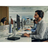 HP ProDesk 4 G1i Desktop Computer - Intel Core Ultra 5 235T - 16 GB - 256 GB PCI Express NVMe SSD - Mini PC - Jack Black - Intel Q870 Chip - Windows 11 Pro - Intel DDR5 SDRAM - Wi-Fi 6E (IEEE 802.11ax