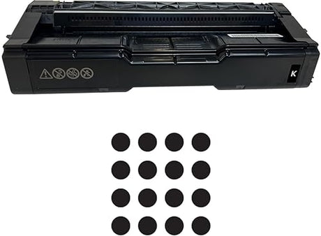 RICOH Genuine Black Toner Cartridge C125 P & C125MF