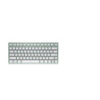 Cherry KW 7100 Mini Multi Device Compact Wireless Keyboard with Bluetooth. (Agave Green)